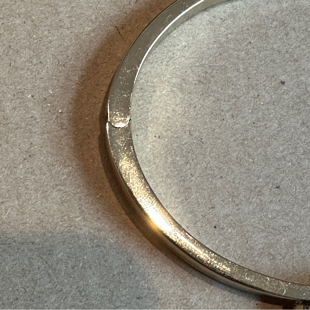 COACH Pave Signature Hinged Bangle - Picture 8 of 11